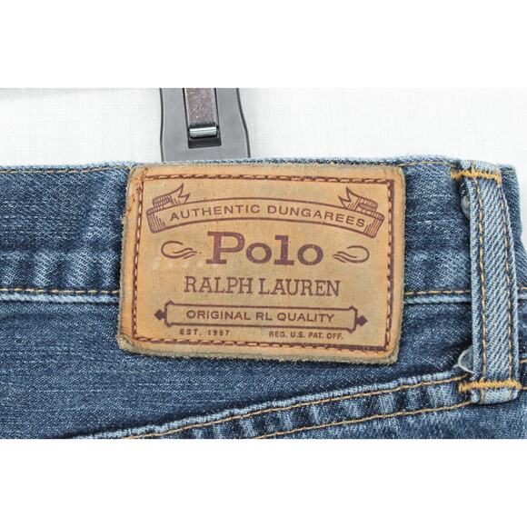 Polo Ralph Lauren Varick Jeans Men's 34 Slim Straight Cotton Stretch Gorpcore - Picture 9 of 15